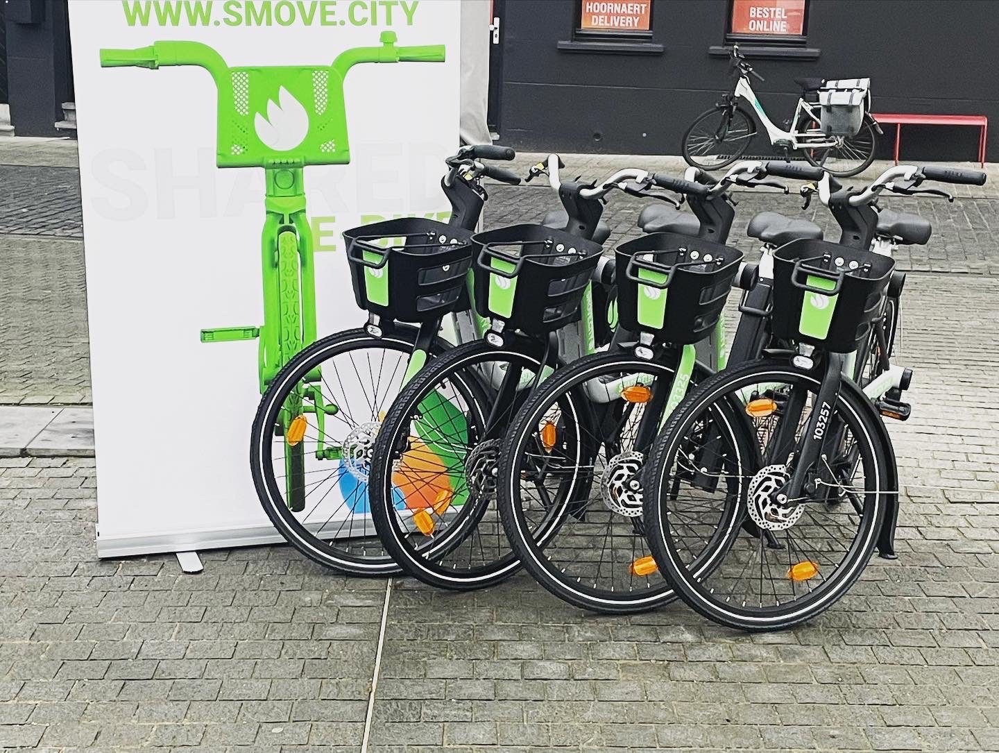 NU OOK ELEKTRISCHE DEELFIETSEN IN KORTRIJK